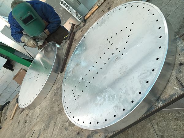 Manufacturing an LED traffic sign in the workshop